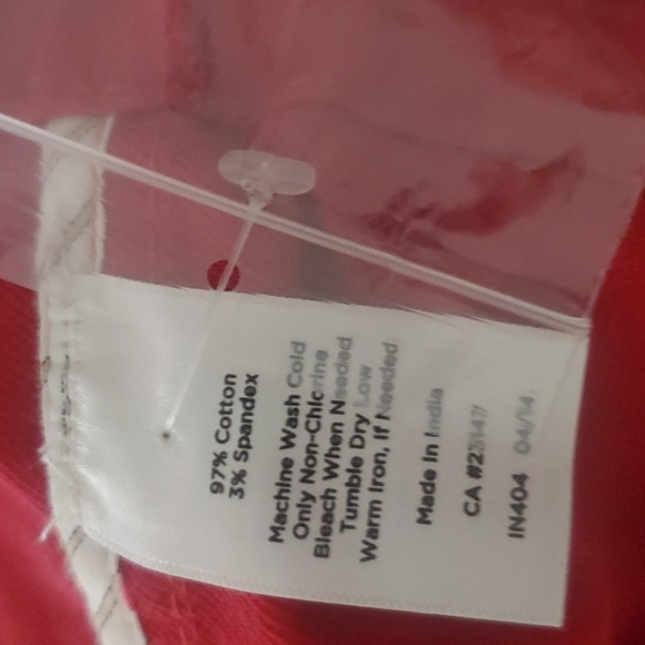 NEW TALBOTS RED JACKET - Picture 11 of 11